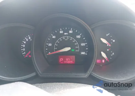 2014 Kia Rio Lx из США, поврежденный, VIN KNADM4A32E6415456